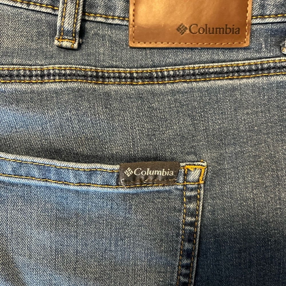 Columbia men’s “stretch” jeans. 42x30
